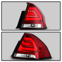 Chevy Impala 2006-2013 LED Tail Lights - Red Clear Spyder Auto
