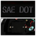 Chrysler 300 05-07 LED Tail Lights - Black Spyder Auto