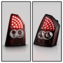 Chrysler 300 05-07 LED Tail Lights - Black Spyder Auto