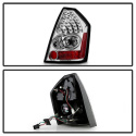 Chrysler 300 05-07 LED Tail Lights - Chrome Spyder Auto
