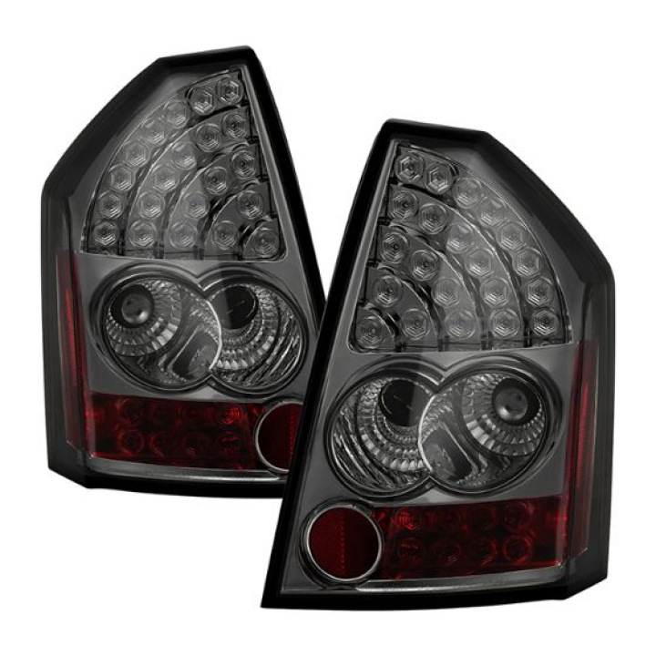 Chrysler 300 05-07 LED Tail Lights - Smoke Spyder Auto in the group Select car model / Chrysler / 300C 05- / Styling at DDESIGN Scandinavia AB (ALT-YD-CHR305-LED-SM)