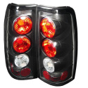 Chevy Silverado 1500/2500 03-06 ( Does Not Fit Stepside ) Euro Style Tail Lights - Black Spyder Auto