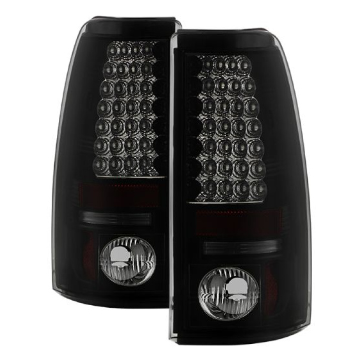 Chevy Silverado 1500/2500 03-06 ( Does Not Fit Stepside ) LED Tail Lights - Black Smoke Spyder Auto in the group Select car model / Chevrolet / Other models & Engines at DDESIGN Scandinavia AB (ALT-YD-CS03-LED-BSM)