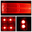 Chevy Silverado 1500/2500 03-06 ( Does Not Fit Stepside ) LED Tail Lights - Chrome Spyder Auto
