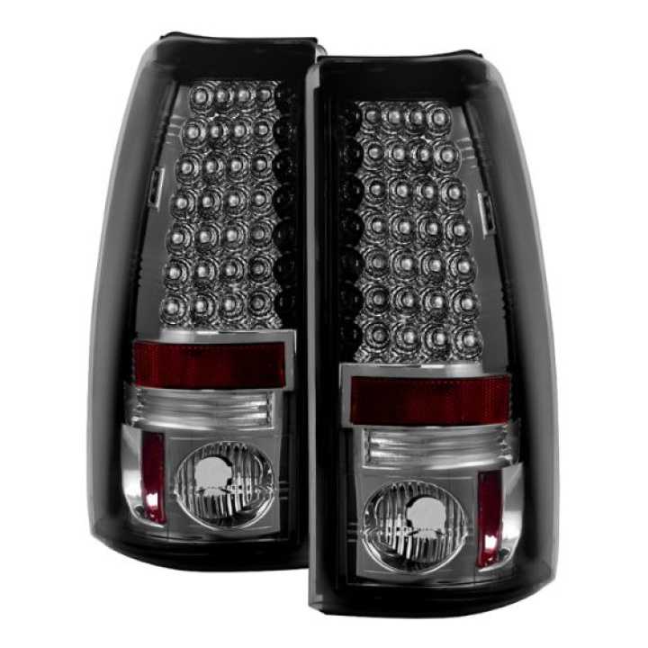 Chevy Silverado 1500/2500 03-06 ( Does Not Fit Stepside ) LED Tail Lights - Smoke Spyder Auto in the group Select car model / Chevrolet / Other models & Engines at DDESIGN Scandinavia AB (ALT-YD-CS03-LED-SM)