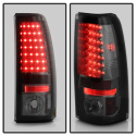 Chevy Silverado 1500/2500 03-06 ( Does Not Fit Stepside ) LED Tail Lights - Smoke Spyder Auto