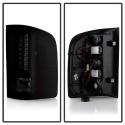 Chevy Silverado 07-13 ( Does Not Fit Model With Reverse Bulb 921 ) LED Tail Lights - Black Smoke Spyder Auto