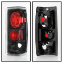 Chevy S10/S10 Blazer 82-93 / GMC Jimmy 82-94 / GMC Sonoma 91-93 / Oldsmobile Bravada 91-94 Euro Style Tail Lights - Black Spyder Auto