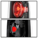 Chevy S10/S10 Blazer 82-93 / GMC Jimmy 82-94 / GMC Sonoma 91-93 / Oldsmobile Bravada 91-94 Euro Style Tail Lights - Black Spyder Auto