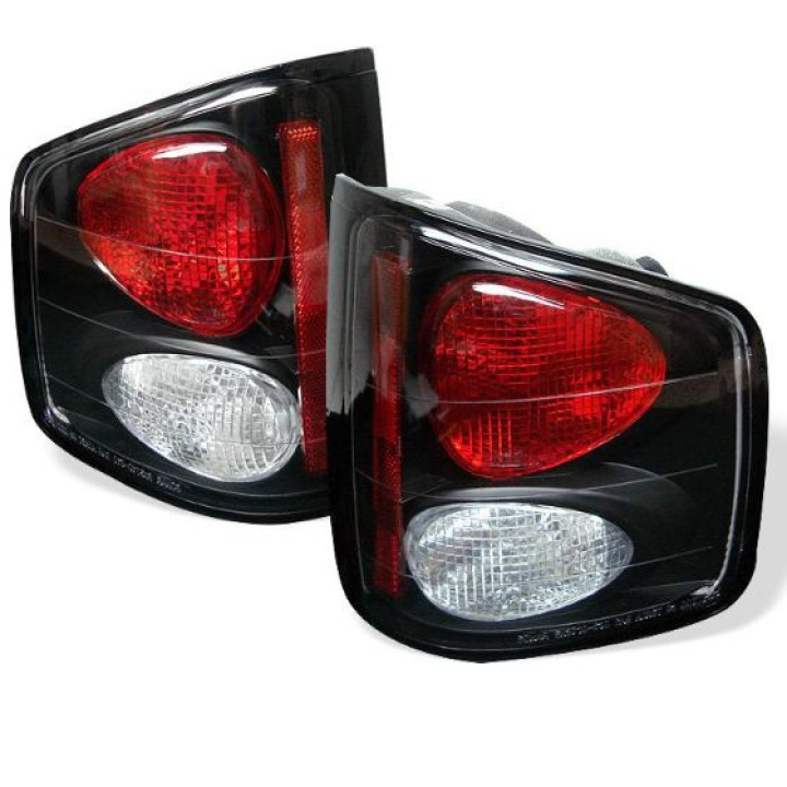 Chevy S10 94-04 / GMC Sonoma 94-04 / Isuzu Hombre 96-00 Euro Style Tail Lights - Black Spyder Auto in the group Select car model / Chevrolet / S10 / Styling at DDESIGN Scandinavia AB (ALT-YD-CS1094-BK)