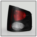 Chevy S10 94-04 / GMC Sonoma 94-04 / Isuzu Hombre 96-00 Euro Style Tail Lights - Black Smoke Spyder Auto