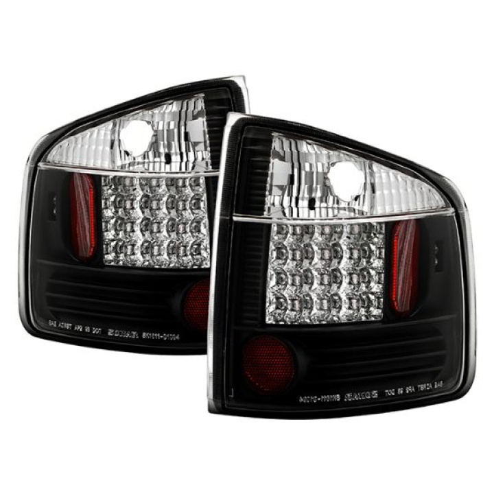 Chevy S10 94-04 / GMC Sonoma 94-04 / Isuzu Hombre 96-00 LED Tail Lights - Black Spyder Auto in the group Select car model / Chevrolet / S10 / Styling at DDESIGN Scandinavia AB (ALT-YD-CS1094-LED-BK)