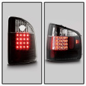 Chevy S10 94-04 / GMC Sonoma 94-04 / Isuzu Hombre 96-00 LED Tail Lights - Black Spyder Auto