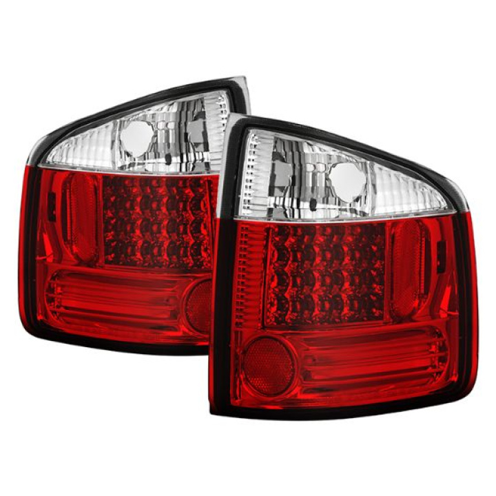 Chevy S10 94-04 / GMC Sonoma 94-04 / Isuzu Hombre 96-00 LED Tail Lights - Red Clear Spyder Auto in the group Select car model / Chevrolet / S10 / Styling at DDESIGN Scandinavia AB (ALT-YD-CS1094-LED-RC)