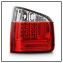 Chevy S10 94-04 / GMC Sonoma 94-04 / Isuzu Hombre 96-00 LED Tail Lights - Red Clear Spyder Auto
