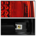 Chevy S10 94-04 / GMC Sonoma 94-04 / Isuzu Hombre 96-00 LED Tail Lights - Red Clear Spyder Auto