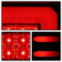 Chevy 1500 14-16 / Silverado 2500HD/3500HD (Dual Rear Wheel) 15-16 Light Bar LED Tail Lights - Black Spyder Auto