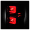 Chevy 1500 14-16 / Silverado 2500HD/3500HD (Dual Rear Wheel) 15-16 Light Bar LED Tail Lights - Black Smoke Spyder Auto
