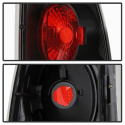 Chevy Silverado 1500/2500 99-02 (Not Fit Stepside) / GMC Sierra 1500/2500/3500 99-03 Euro Style Tail Lights - Black Spyder Auto