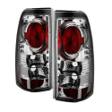 Chevy Silverado 1500/2500 99-02 (Not Fit Stepside) / GMC Sierra 1500/2500/3500 99-03 Euro Style Tail Lights - Chrome Spyder Auto