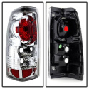Chevy Silverado 1500/2500 99-02 (Not Fit Stepside) / GMC Sierra 1500/2500/3500 99-03 Euro Style Tail Lights - Chrome Spyder Auto
