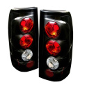 Chevy Silverado 1500/2500 99-02 (Not Fit Stepside) / GMC Sierra 1500/2500/3500 99-03 Euro Style Tail Lights G2 Version - Black Spyder Auto