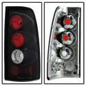 Chevy Silverado 1500/2500 99-02 (Not Fit Stepside) / GMC Sierra 1500/2500/3500 99-03 Euro Style Tail Lights G2 Version - Black Spyder Auto