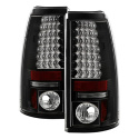 Chevy Silverado 1500/2500 99-02 (Not Fit Stepside) / GMC Sierra 1500/2500/3500 99-03 LED Tail Lights - Black Spyder Auto
