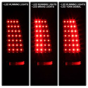 Chevy Silverado 1500/2500 99-02 (Not Fit Stepside) / GMC Sierra 1500/2500/3500 99-03 LED Tail Lights - Black Spyder Auto