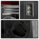 Chevy Silverado 1500/2500 99-02 (Not Fit Stepside) / GMC Sierra 1500/2500/3500 99-03 LED Tail Lights - Smoke Spyder Auto