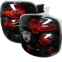 Chevy Silverado Stepside 99-04 Euro Style Tail Lights - Black Spyder Auto