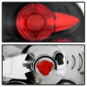 Chevy Silverado Stepside 99-04 Euro Style Tail Lights - Black Spyder Auto