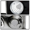 Chevy Silverado Stepside 99-04 Euro Style Tail Lights - Black Spyder Auto