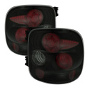 Chevy Silverado Stepside 99-04 Euro Style Tail Lights - Black Smoke Spyder Auto