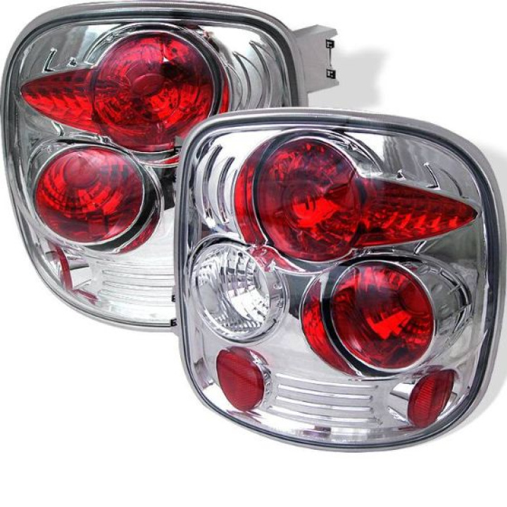 Chevy Silverado Stepside 99-04 Euro Style Tail Lights - Chrome Spyder Auto in the group Select car model / Chevrolet / Other models & Engines at DDESIGN Scandinavia AB (ALT-YD-CS99STS-C)