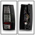 Chevy Suburban/Tahoe 07-14 / GMC Yukon/Yukon Denali 07-14 - LED Tail Lights - Black Spyder Auto