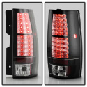 Chevy Suburban/Tahoe 07-14 / GMC Yukon/Yukon Denali 07-14 - LED Tail Lights - Black Spyder Auto