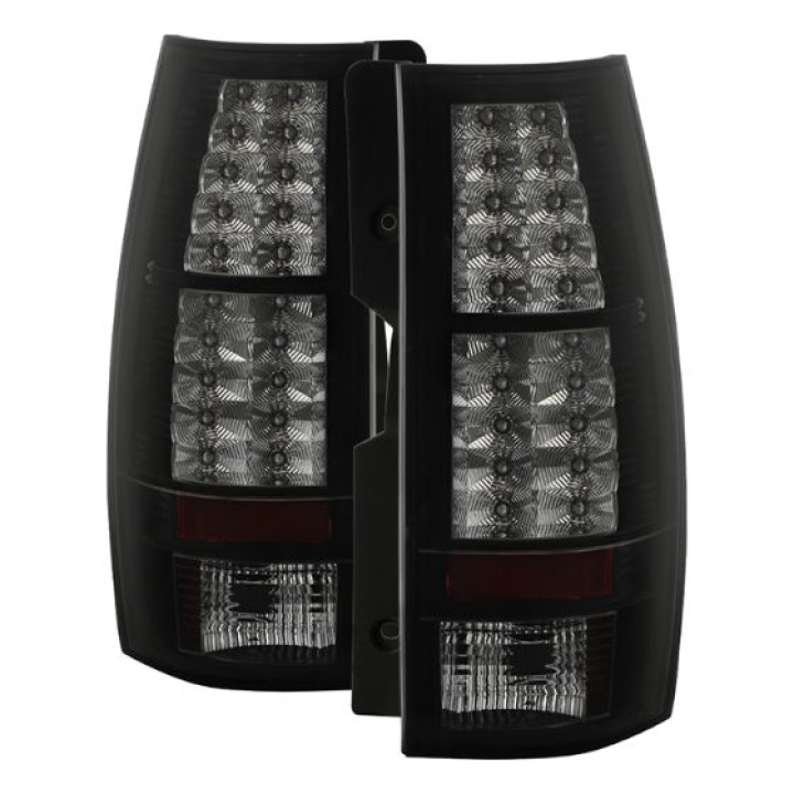 Chevy Suburban/Tahoe 07-14 / GMC Yukon/Yukon Denali 07-14 - LED Tail Lights - Black Smoke Spyder Auto in the group Select car model / Chevrolet / Tahoe / Styling at DDESIGN Scandinavia AB (ALT-YD-CSUB07-LED-BSM)