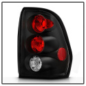 Chevy TrailBlazer 02-09 Euro Style Tail Lights - Black Spyder Auto