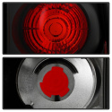 Chevy TrailBlazer 02-09 Euro Style Tail Lights - Black Spyder Auto