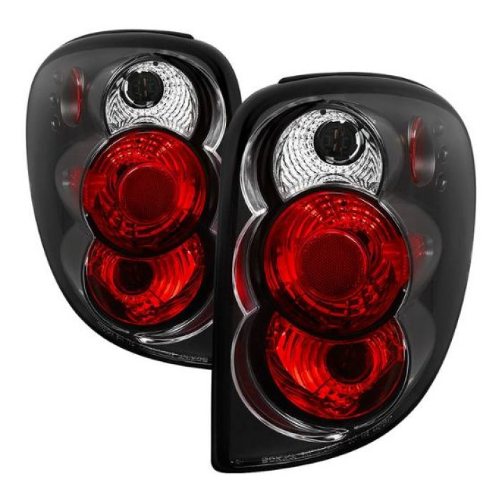 Dodge Caravan/Grand Caravan 01-07 / Chrysler Town & Country 01-07 / Chrysler Voyager 00-03 Euro Style Tail Lights - Black Spyder Auto in the group at DDESIGN Scandinavia AB (ALT-YD-DC01-BK)