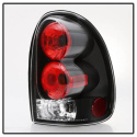 Dodge Caravan/Grand Caravan 96-00 / Dodge Durango 98-03 / Plymouth Voyager/Grand Voyager 96-00 Euro Style Tail Lights - Black Spyder Auto