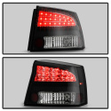 Dodge Charger 06-08 LED Tail Lights - Black Spyder Auto