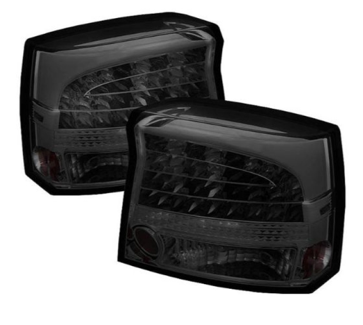 Dodge Charger 09-10 LED Tail Lights - Smoke Spyder Auto in the group Select car model / Dodge / Charger 06+ / Styling / Lights at DDESIGN Scandinavia AB (ALT-YD-DCH09-LED-SM)