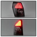 Dodge Magnum 05-08 LED Tail Lights - Black Spyder Auto