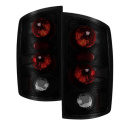 Dodge Ram 02-06 1500 / Ram 2500/3500 03-06 Euro Style Tail Lights - Black Smoke Spyder Auto