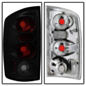 Dodge Ram 02-06 1500 / Ram 2500/3500 03-06 Euro Style Tail Lights - Black Smoke Spyder Auto