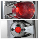 Dodge Ram 02-06 1500 / Ram 2500/3500 03-06 Euro Style Tail Lights - Chrome Spyder Auto