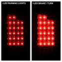 Dodge Ram 07-08 1500 / Ram 07-09 2500/3500 LED Tail Lights - Black Spyder Auto