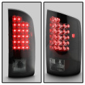 Dodge Ram 07-08 1500 / Ram 07-09 2500/3500 LED Tail Lights - Black Smoke Spyder Auto